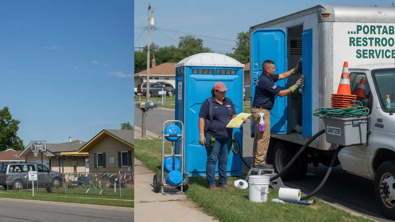 Portable Toilet Rental in Bellflower, MO near me